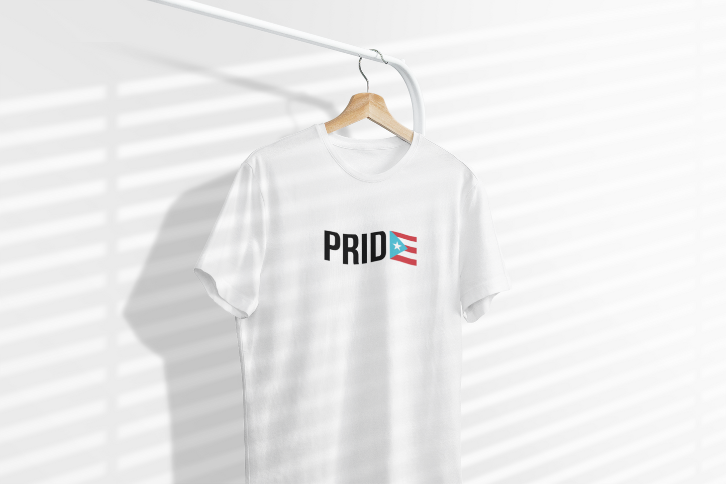PRIDE Boricua – Camiseta Minimalista Unisex 🇵🇷