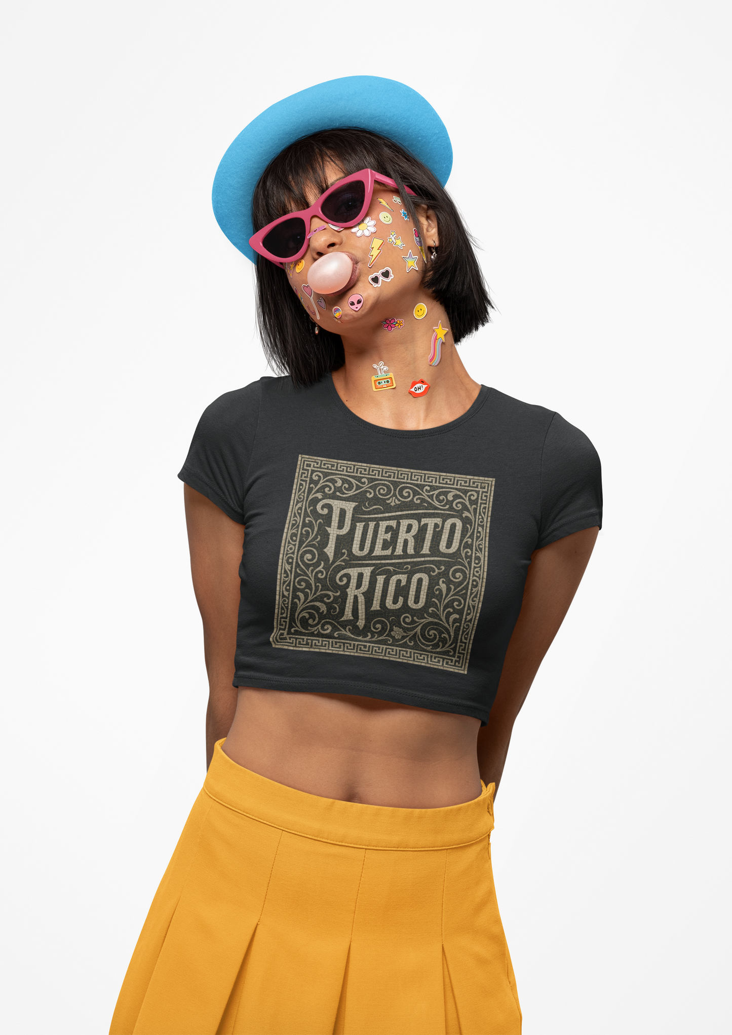 La Isla Crop Tee | Puerto Rico Edition