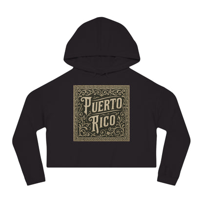 La Isla Cropped Hoodie – Puerto Rico Edition